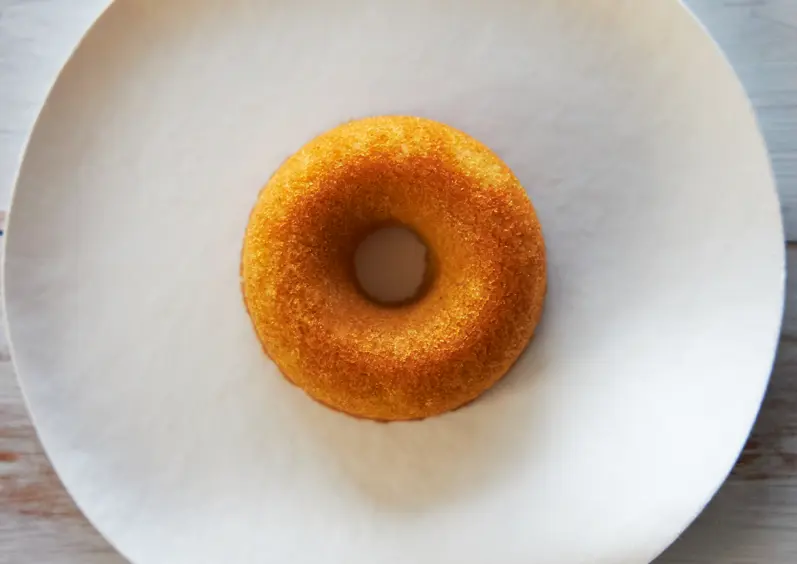 焦がしバターのドーナッツ