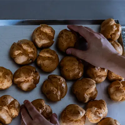 小倉あんのシュークリーム