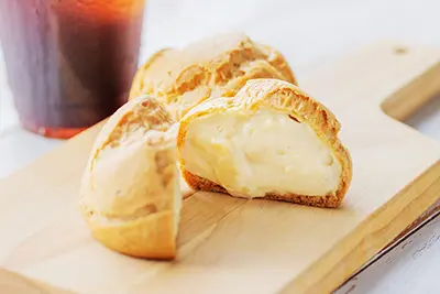 米粉のシュークリーム